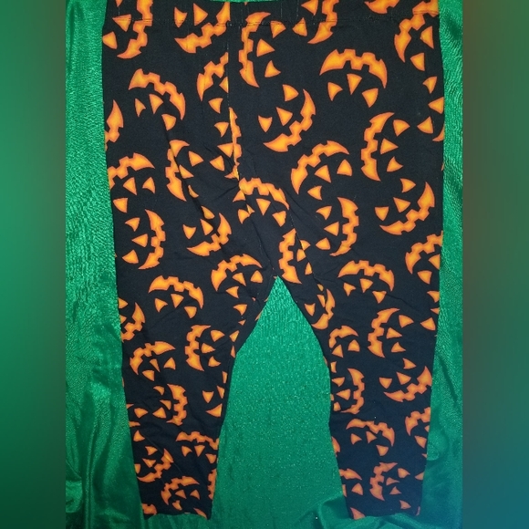 No boundaries Halloween jack o lantern leggings - Picture 1 of 5